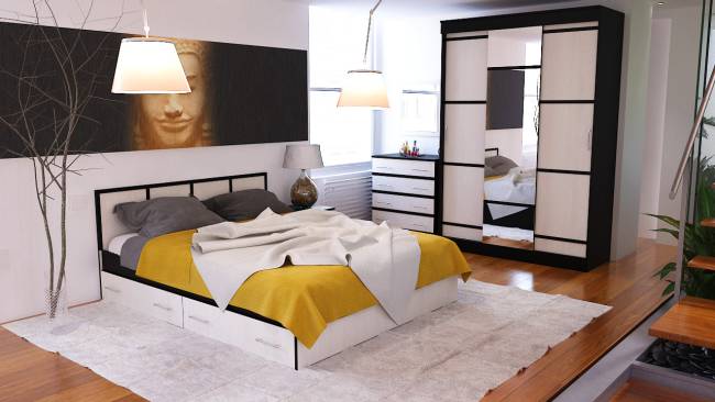 Сакура Кровать 1600