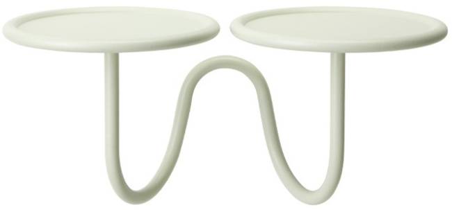 Подставка для цветов настенная Mimosa зеленый шалфей 420х215х230 мм