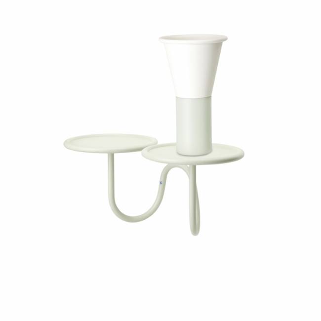 Подставка для цветов настенная Mimosa зеленый шалфей 420х215х230 мм