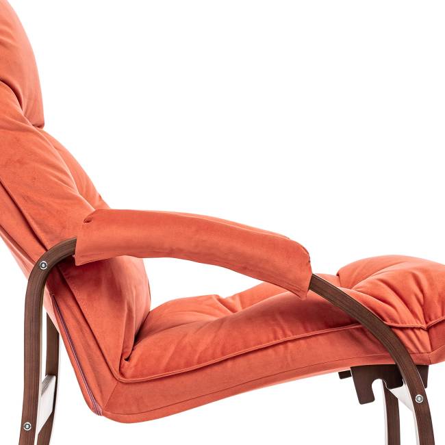 Кресло-трансформер Leset Левада Орех текстура V39 оранжевый Кресло-трансформер Leset Левада Орех текстура V39 оранжевый