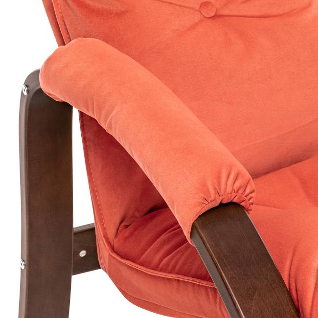 Кресло-трансформер Leset Левада Орех текстура V39 оранжевый Кресло-трансформер Leset Левада Орех текстура V39 оранжевый