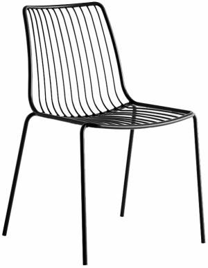 Стул металлический Nolita черный 550х600х840 мм