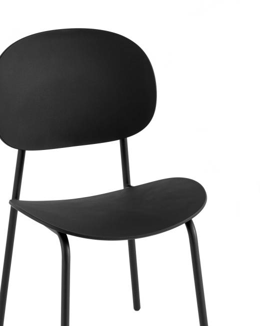 Стул Edie пластик черный NP