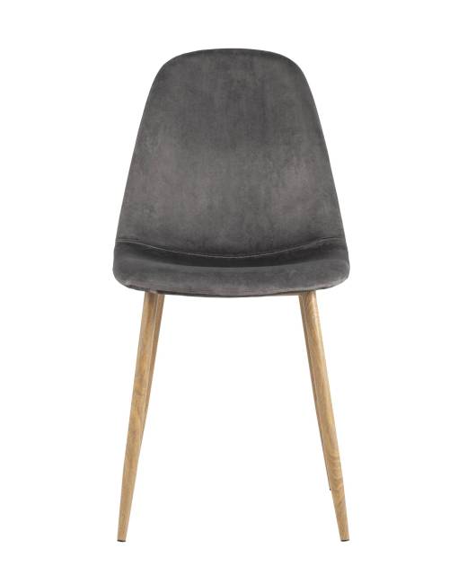 Стул Валенсия велюр серый