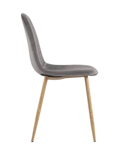 Стул Валенсия велюр серый