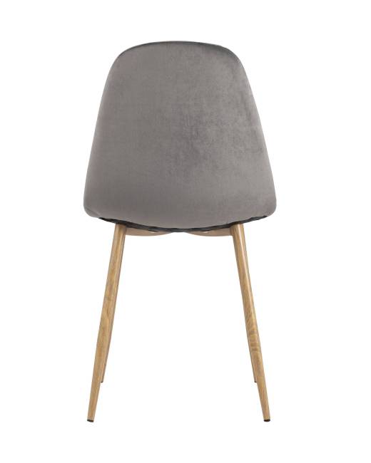 Стул Валенсия велюр серый