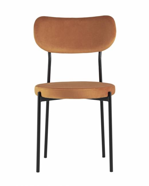 Стул Барбара велюр терракотовый