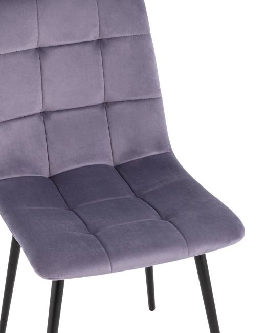 Стул Одди велюр пыльно-сиреневый