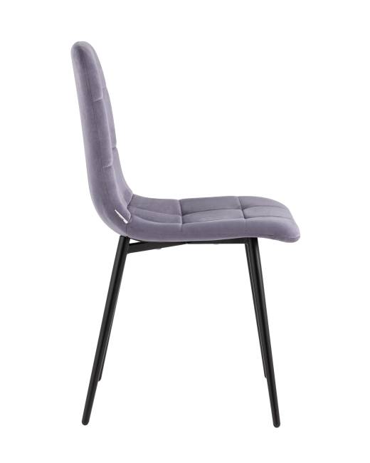Стул Одди велюр пыльно-сиреневый