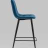 Стул полубарный Джанго велюр синий 2 шт.