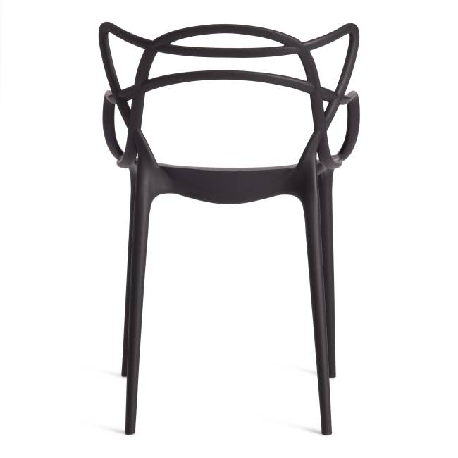 Стул Cat Chair (mod. 028) / 1 шт. в упаковке пластик, 54,5*56*84см, черный, 3010 черный пластик