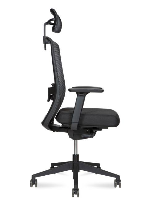 Кресло офисное / Нова блэк / Nova black / черная сетка/черная ткань Кресло офисное / Нова блэк / Nova black / черная сетка/черная ткань