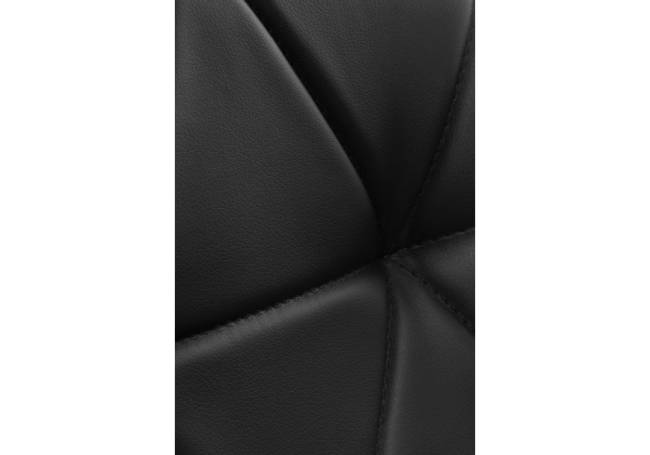 Вальд экокожа черный / черный глянец