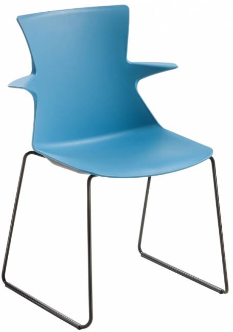 Стул пластиковый на полозьях Tema S 610х520х860 мм