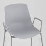 Стул Kaira пластик серый