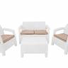 Комплект уличной мебели TWEET Terrace Set, белый 