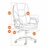 Кресло COMFORT LT (22) кож/зам, коричневый, 36-36 коричневый кож/зам