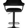 Стул барный DOBRIN CHARLY BLACK, черный велюр (MJ9-101)
