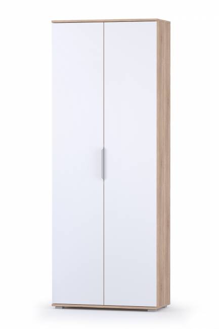 Шкаф для одежды Куба 13.136 цвет дуб сонома/белый премиум