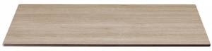 Столешница прямоугольная для подстолья Metropolis L состаренный дуб тортора 1800х900х12 мм