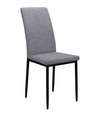 Стул DikLine 272 SB6 св. серый, ножки черные
