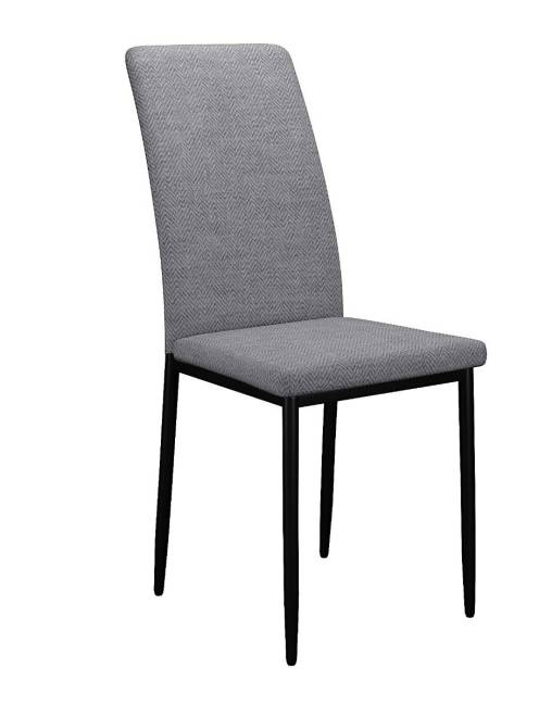 Стул DikLine 272 SB6 св. серый, ножки черные