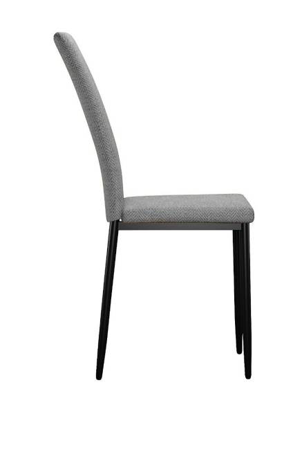 Стул DikLine 272 SB6 св. серый, ножки черные