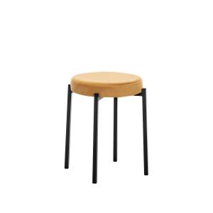 Табурет Leset Авис профиль Ultra Mustard Чёрный