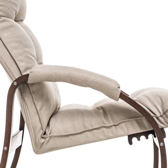 Кресло-трансформер Leset Левада Орех текстура Malmo 05 (бежевый)