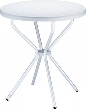 Стол пластиковый Elfo 70 белый Ø700х720 мм