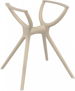 Подстолье пластиковое Air Legs Small бежевый 580х580х725 мм