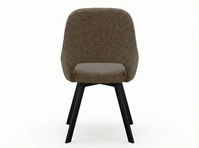 Стул DikLine 247 поворотный, BL05 капучино, ножки черные