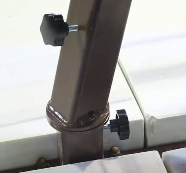 Механизм поворота зонта на 360 градусов для Banana Plus 4х4 м Details коричневый