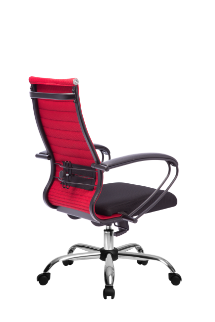 Кресло МЕТТА-19(MPRU)/подл.130/осн.003, красный