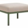 Пуф пластиковый с подушкой Komodo Pouf агава, холст 700х700х490 мм