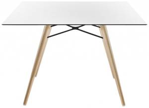 Стол ламинированный Wox натуральный 990х990х750 мм