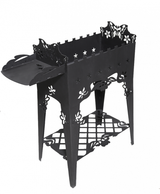 Мангал резной "Бабочка"