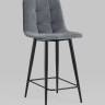 Стул полубарный Джанго велюр тёмно-серый 2 шт.