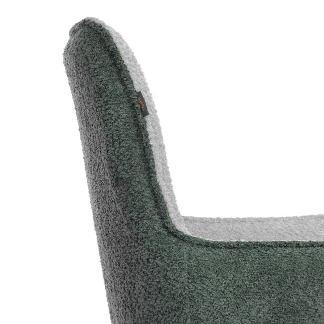 Кресло Murano/Мурано опора 360, букле, изумрудный-опал (бетси) изумруд-опал (Betsy) букле