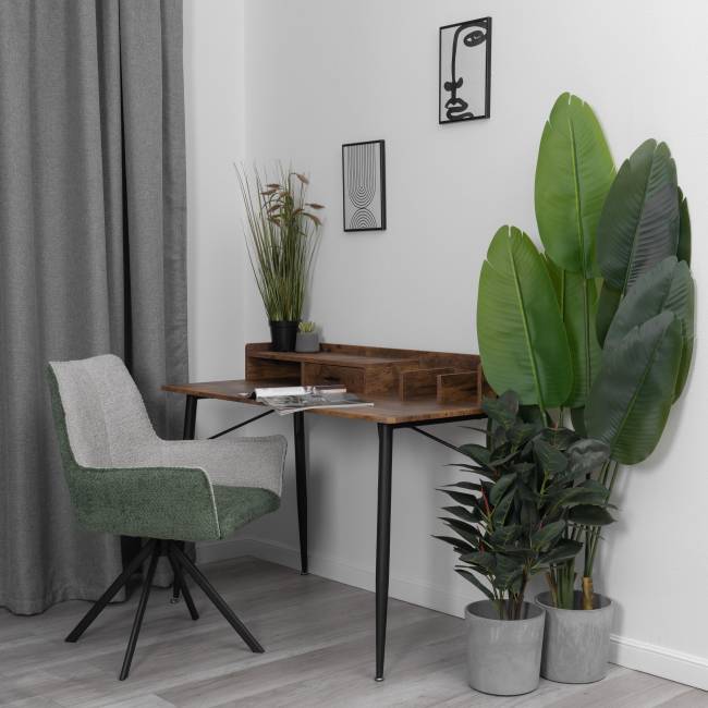 Кресло Murano/Мурано опора 360, букле, изумрудный-опал (бетси) изумруд-опал (Betsy) букле