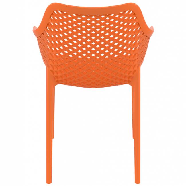 Кресло пластиковое Air XL оранжевый 570х600х810 мм
