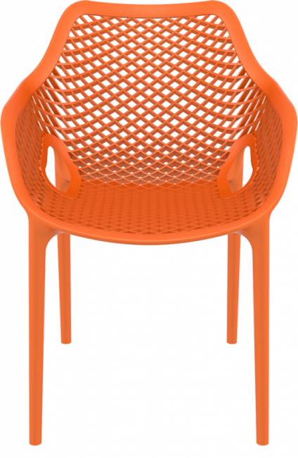 Кресло пластиковое Air XL оранжевый 570х600х810 мм