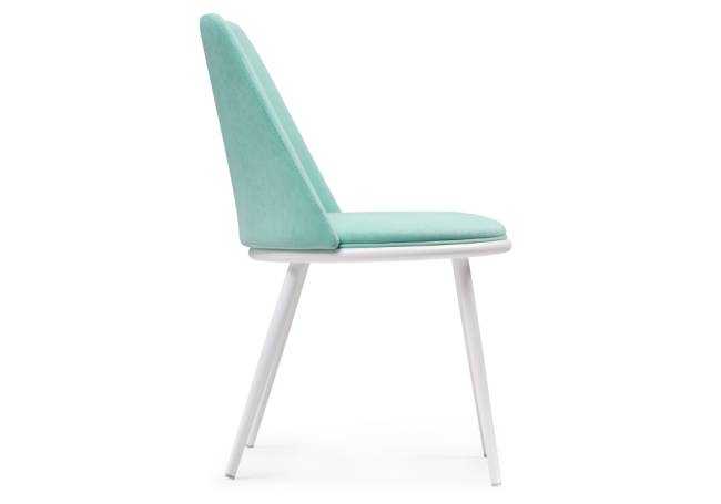 Стул Алдис катания лагун / белый матовый