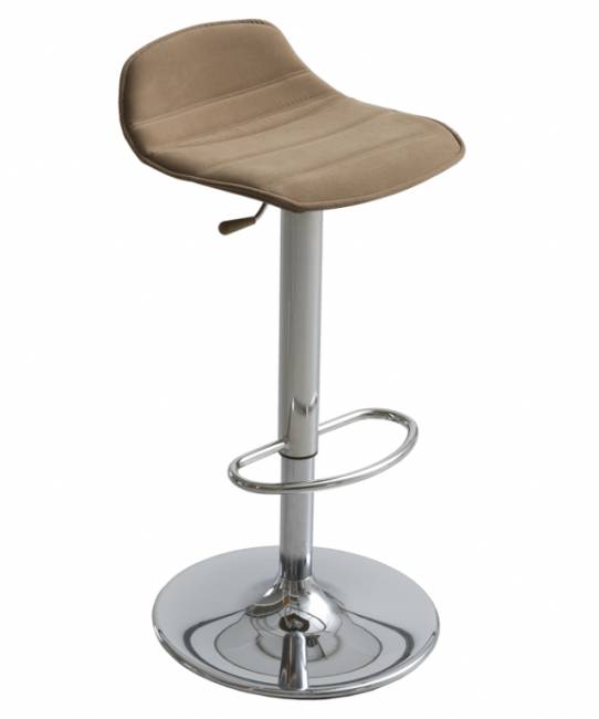 Стул барный с обивкой Alhambra 97AV коричневый 400х400х750 мм Стул барный с обивкой Alhambra 97AV коричневый 400х400х750 мм