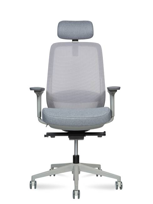 Кресло офисное / Нова грэй / Nova grey / серая сетка/серая ткань Кресло офисное / Нова грэй / Nova grey / серая сетка/серая ткань