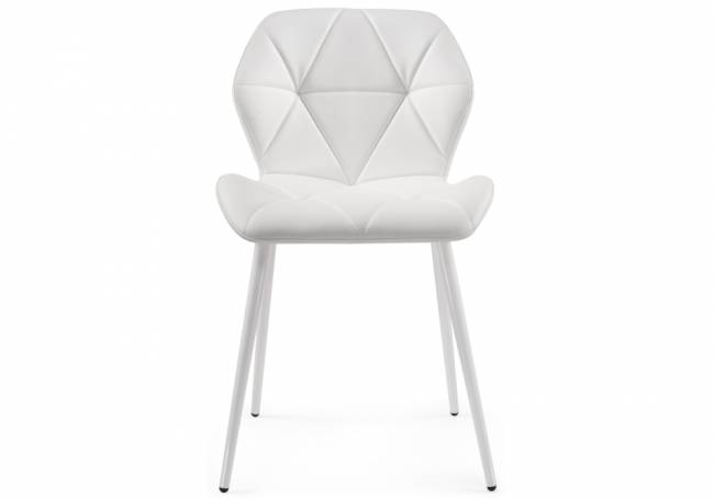 Вальд экокожа белый / белый глянец