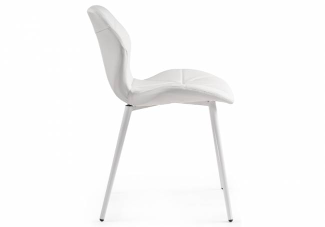 Вальд экокожа белый / белый глянец