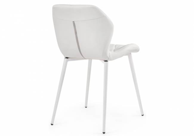 Вальд экокожа белый / белый глянец