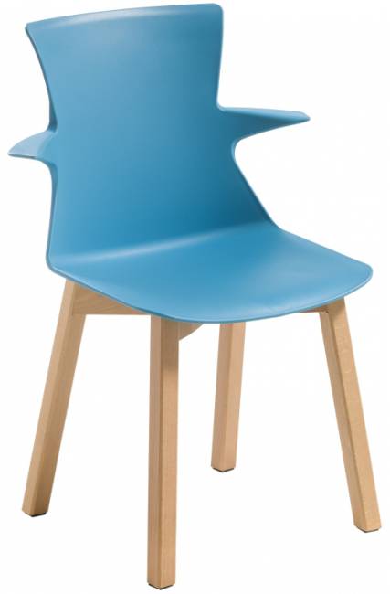 Стул пластиковый Tema BL 610х430х860 мм