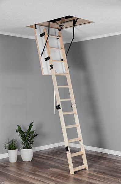 Чердачная складная лестница COMPACT TERMO 100х70